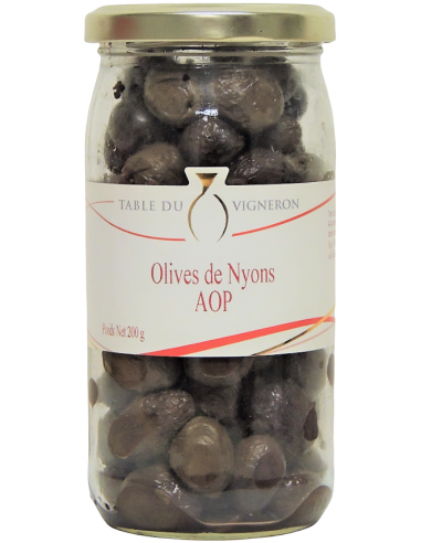 Olives Noires Nyons Bocaux Provence