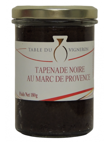 Black olive spread with marc de Provence