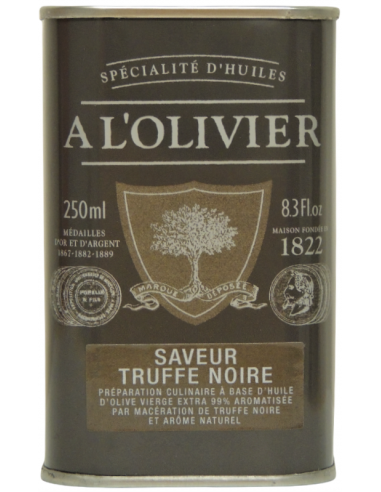Achat Huile Olive Truffe Noire