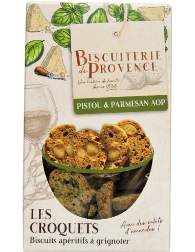 "Croquets de Provence" pistou Parmesan cheese