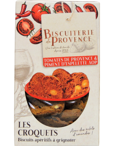 Croquets de Provence Tomates Piment d'Espelette